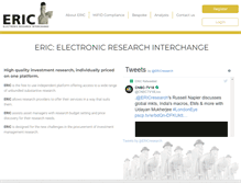 Tablet Screenshot of eri-c.com